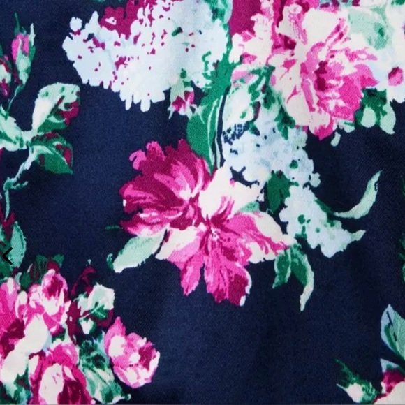 NWT Janie & Jack Floral Satin Ruffle Dress Size 7 and matching headband - Picture 3 of 10